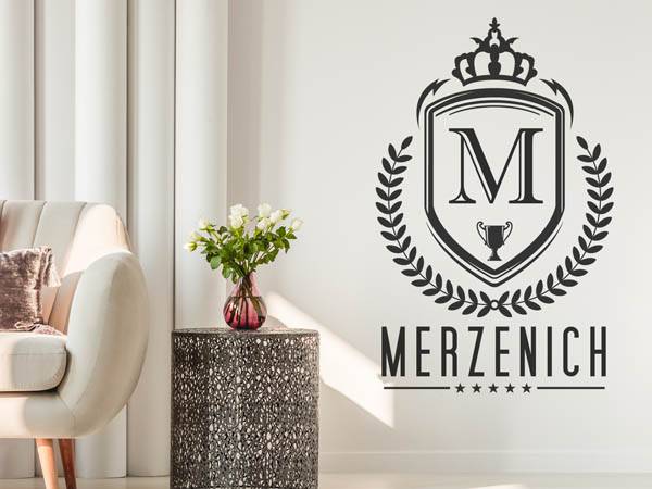 Wandtattoo Merzenich Wappen