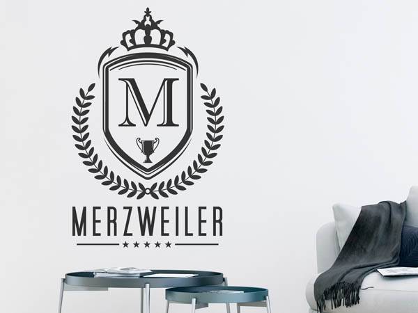 Wandtattoo Merzweiler Wappen