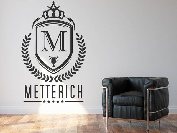 Wandtattoo Metterich Wappen