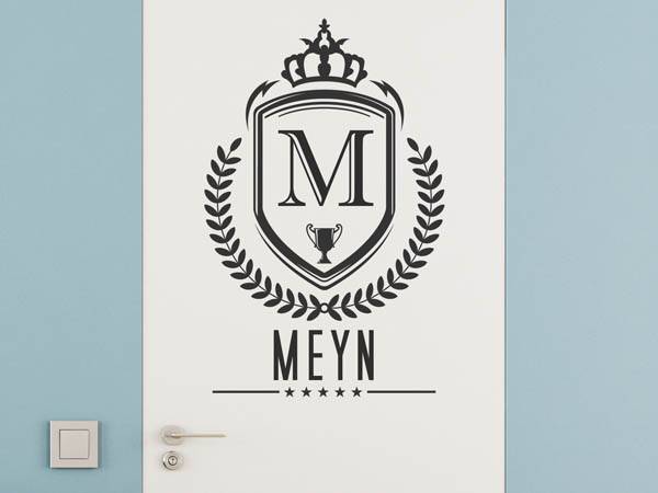 Wandtattoo Meyn Wappen