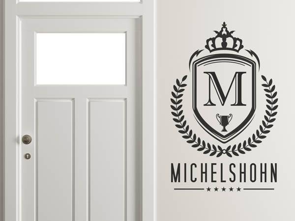 Wandtattoo Michelshohn Wappen