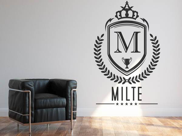 Wandtattoo Milte Wappen