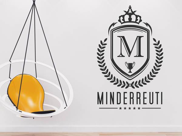 Wandtattoo Minderreuti Wappen