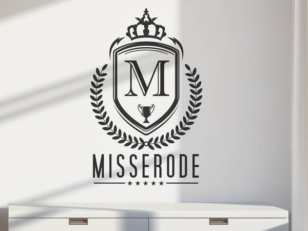 Wandtattoo Misserode Wappen