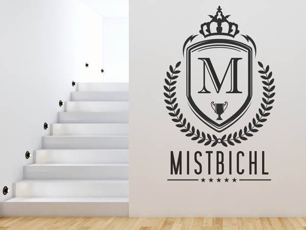Wandtattoo Mistbichl Wappen