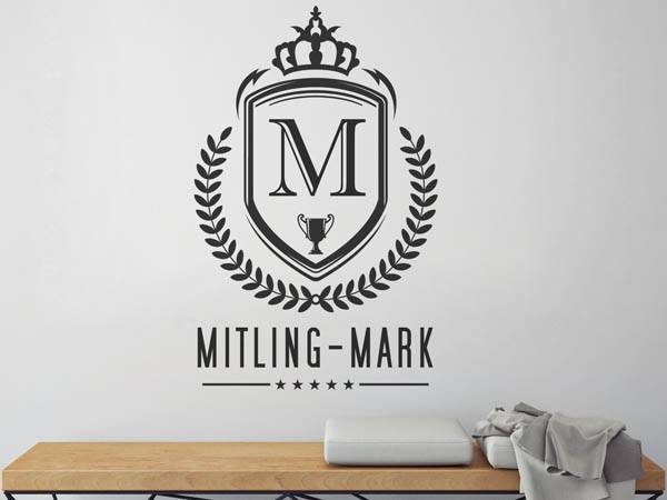 Wandtattoo Mitling-Mark Wappen