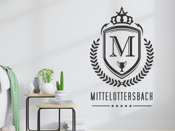 Wandtattoo Mittelottersbach Wappen