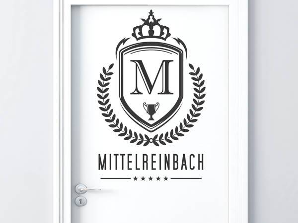 Wandtattoo Mittelreinbach Wappen