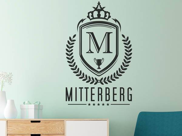 Wandtattoo Mitterberg Wappen