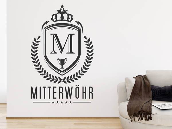 Wandtattoo Mitterwöhr Wappen