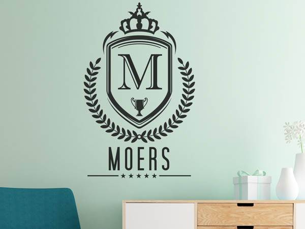 Wandtattoo Moers Wappen