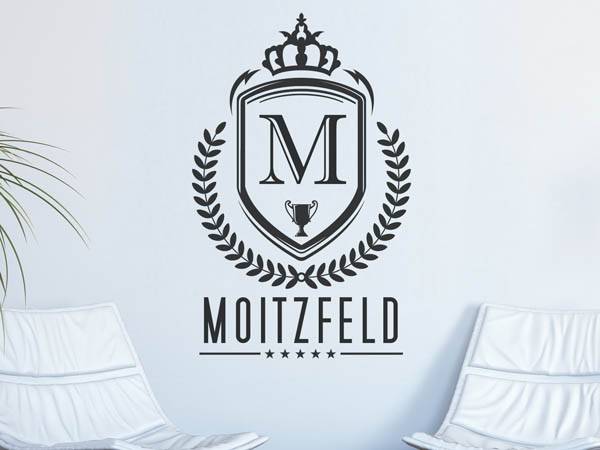 Wandtattoo Moitzfeld Wappen