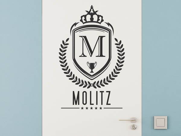 Wandtattoo Molitz Wappen