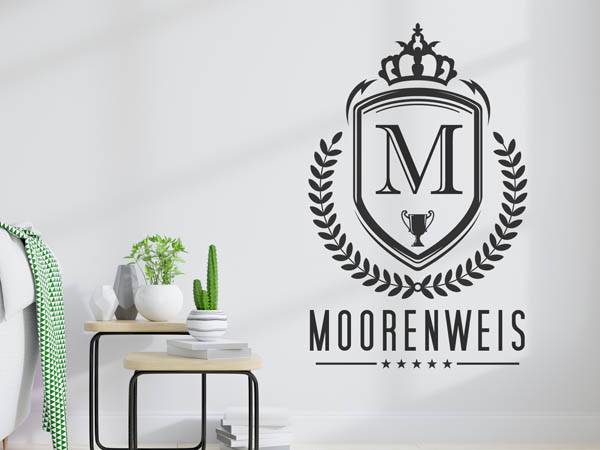 Wandtattoo Moorenweis Wappen