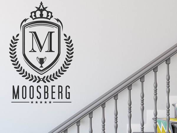 Wandtattoo Moosberg Wappen