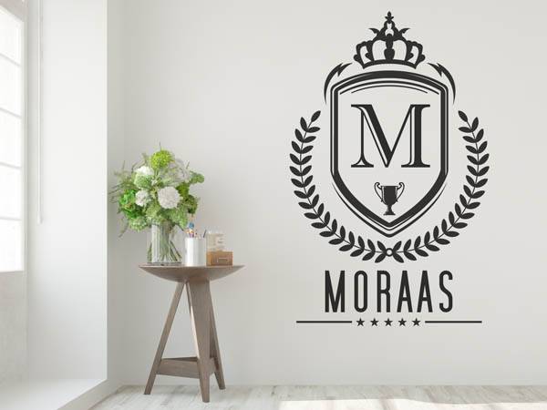 Wandtattoo Moraas Wappen