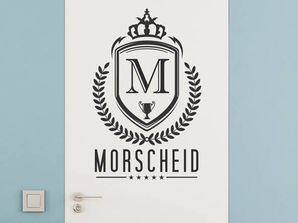 Wandtattoo Morscheid Wappen