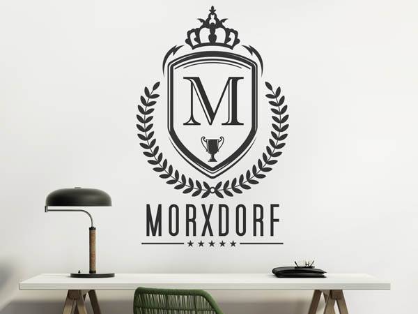 Wandtattoo Morxdorf Wappen