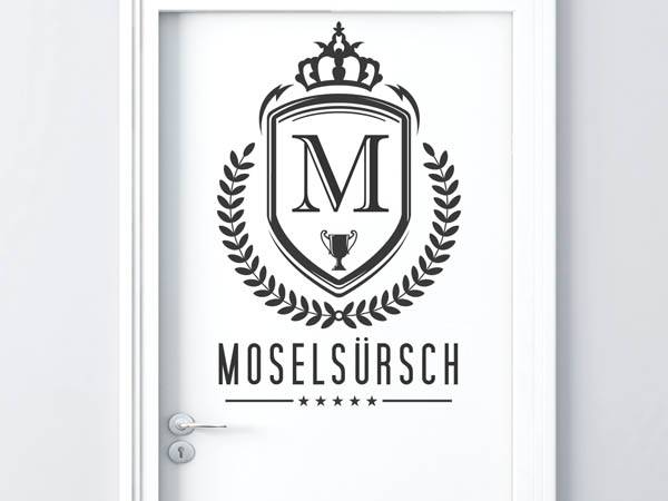Wandtattoo Moselsürsch Wappen