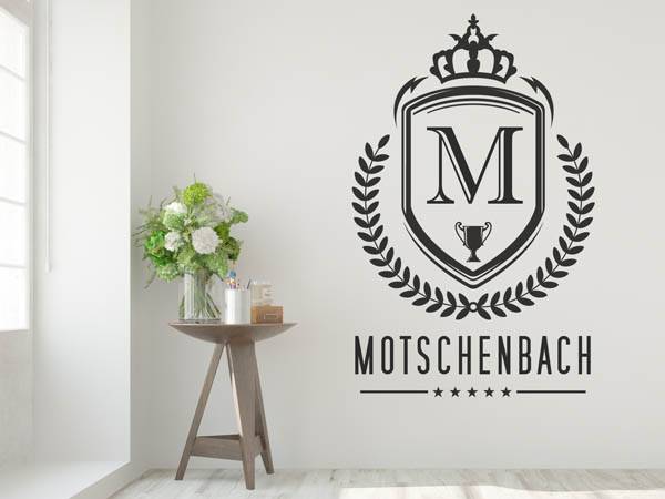 Wandtattoo Motschenbach Wappen