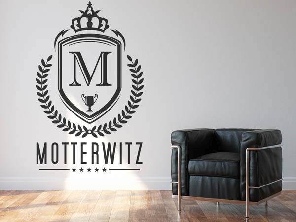 Wandtattoo Motterwitz Wappen