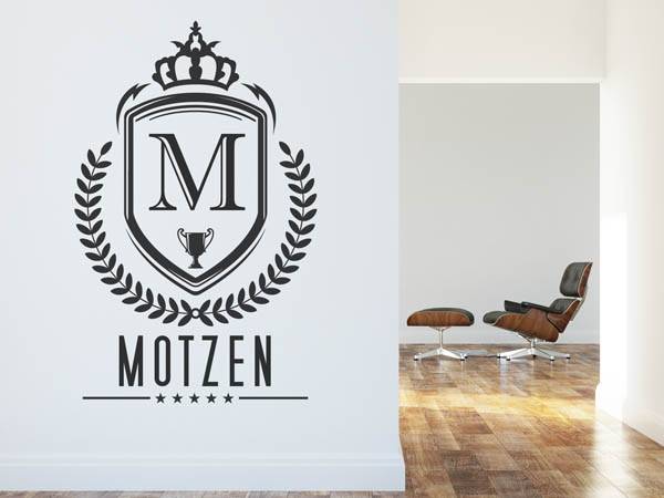 Wandtattoo Motzen Wappen