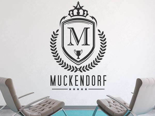 Wandtattoo Muckendorf Wappen