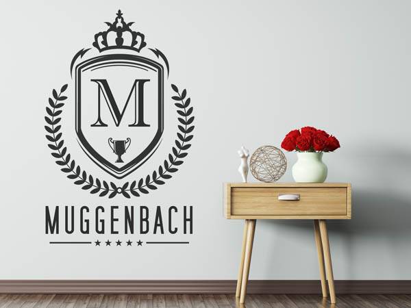 Wandtattoo Muggenbach Wappen