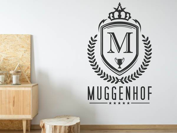 Wandtattoo Muggenhof Wappen
