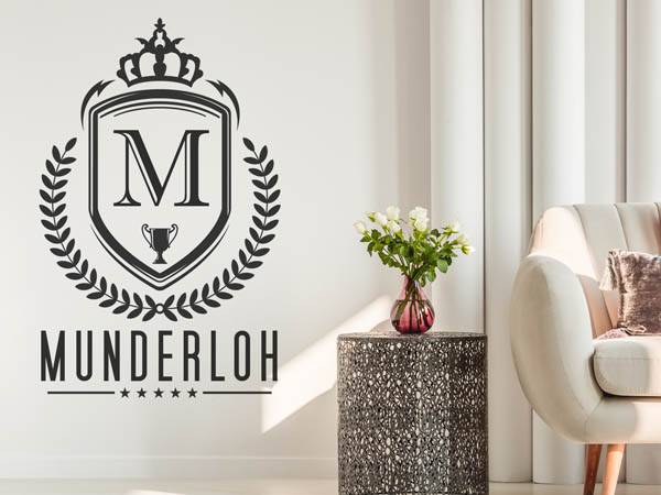 Wandtattoo Munderloh Wappen