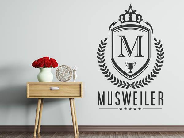 Wandtattoo Musweiler Wappen