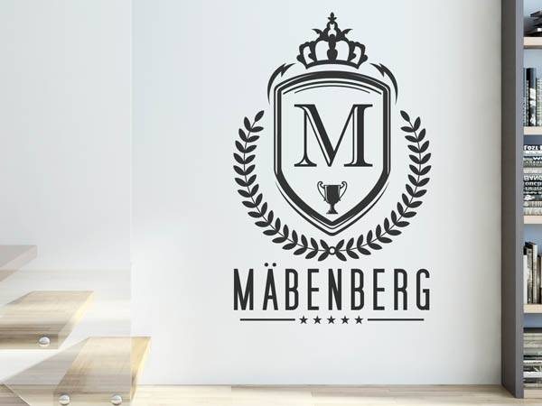 Wandtattoo Mäbenberg Wappen