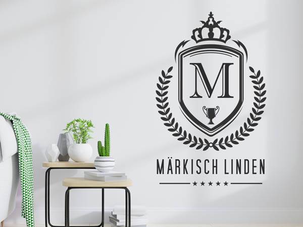 Wandtattoo Märkisch Linden Wappen