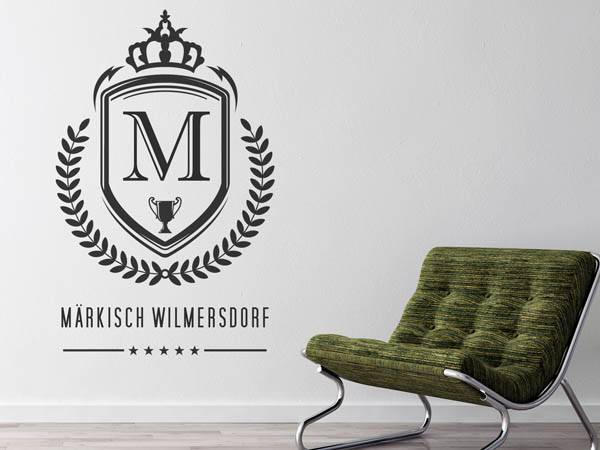 Wandtattoo Märkisch Wilmersdorf Wappen