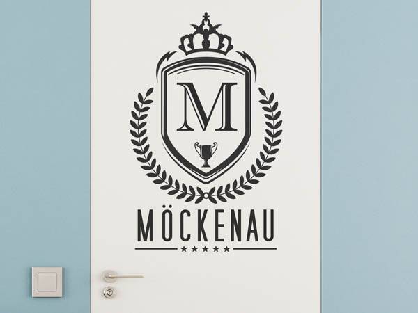 Wandtattoo Möckenau Wappen