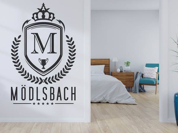 Wandtattoo Mödlsbach Wappen