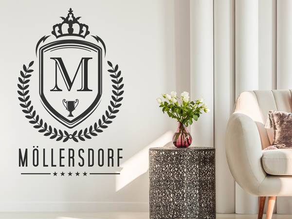 Wandtattoo Möllersdorf Wappen