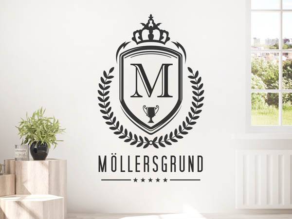 Wandtattoo Möllersgrund Wappen