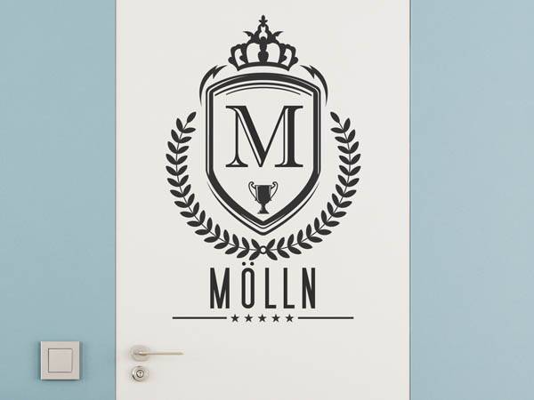 Wandtattoo Mölln Wappen