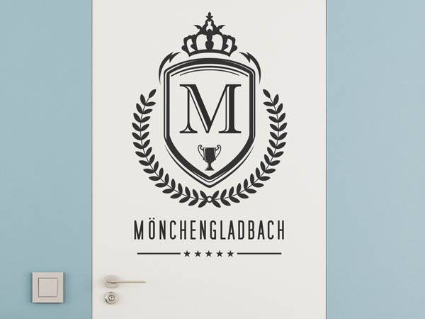 Wandtattoo Mönchengladbach Wappen