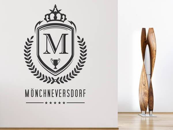 Wandtattoo Mönchneversdorf Wappen