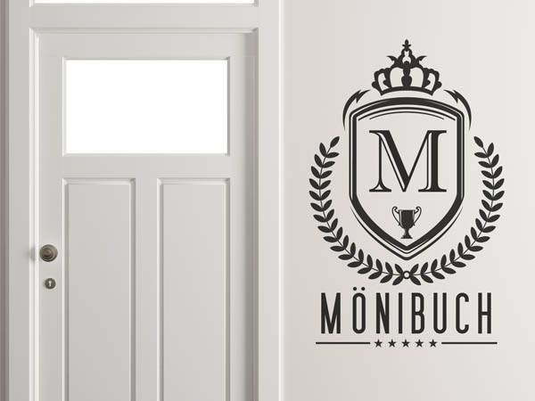 Wandtattoo Mönibuch Wappen