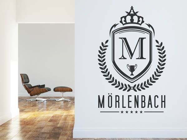 Wandtattoo Mörlenbach Wappen