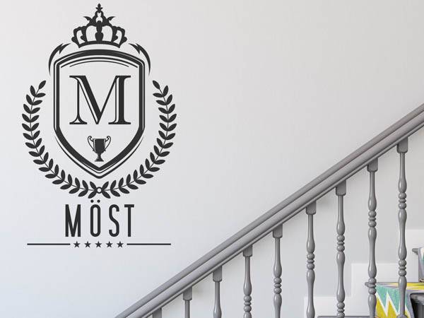 Wandtattoo Möst Wappen