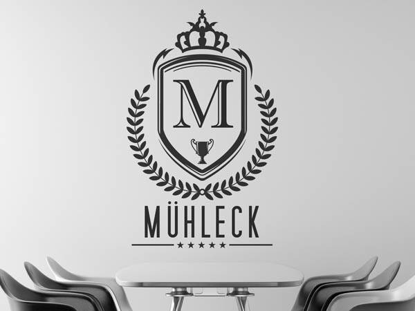 Wandtattoo Mühleck Wappen