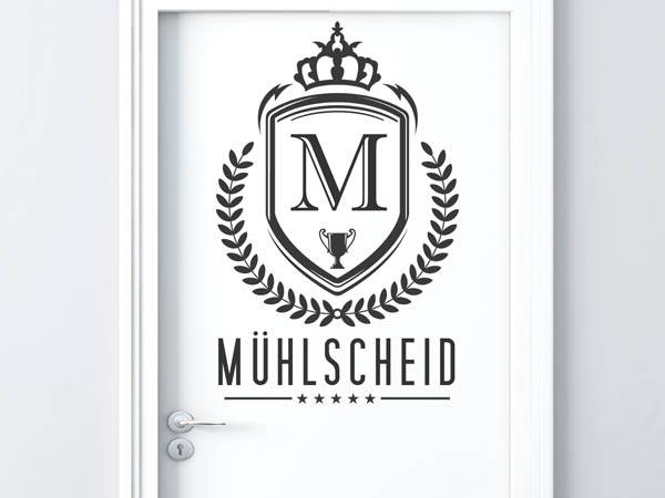 Wandtattoo Mühlscheid Wappen
