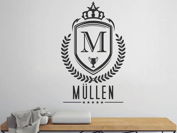 Wandtattoo Müllen Wappen