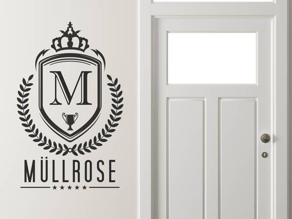 Wandtattoo Müllrose Wappen