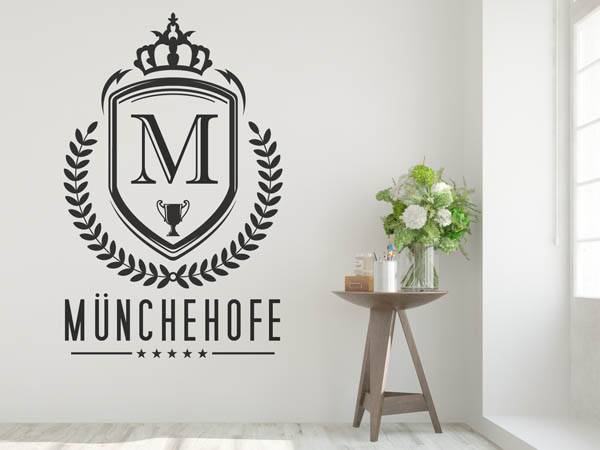 Wandtattoo Münchehofe Wappen