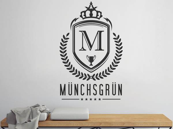 Wandtattoo Münchsgrün Wappen